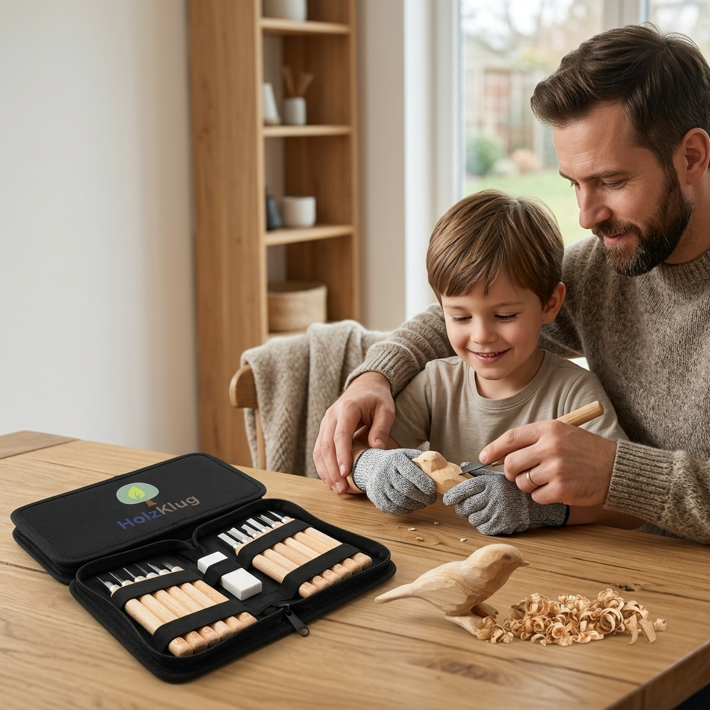HolzKlug Schnitz-Set